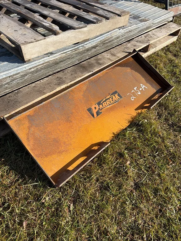 Weld on skid steer plate (GST 5% charged)