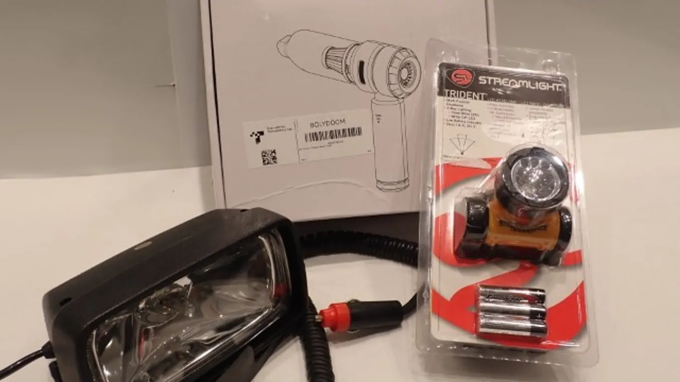 Car Vacuum and Emergency Lighting