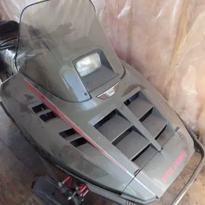 Polaris Indy Trail snowmobile, Serial # 1832843. Model 0910761, Year 1990, Transfer of Ownership Doc