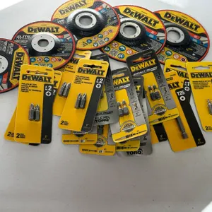 DeWalt Lot 5 Metal Cutting Discs + 15 Packs Assorted Drill Bits Tool Lot