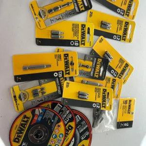 DeWalt Lot 5 Metal Cutting Discs + Assorted Drill Bits + 10 Pack Phillips Bit Tips Tool Lot