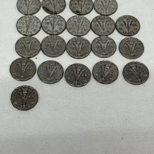 WW2 20X  Mixed 1944-1945 Victory Nickles 5 Cents