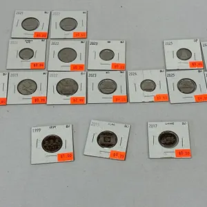 1990-2000's Brilliant Uncirculated (MS63) 17 Coin Lot BU Canadian Collectors