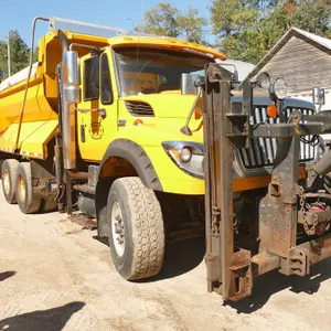 2011 International WorkStar 7600 Dump Truck with Plow, Wing & Sander