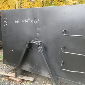 (#5) 60" H X 90" W x 12' L Cable Hook Dumpster