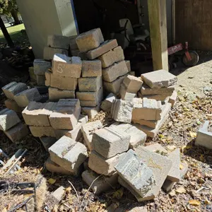 (#5) Assorted Concrete Retaining Wall Blocks