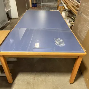 (1) Large Rectangle and (2) Small Round Tables