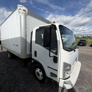 2014 Isuzu NPR Van Box Truck Cab Over Engine