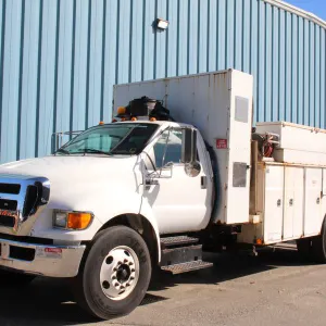 2015 Ford F-650 Super Duty Utility body w/crane