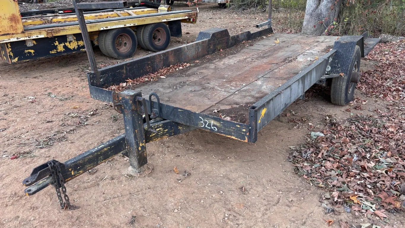 Single Axle Tag Trailer | No Title