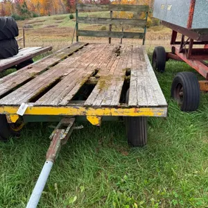 4 Wheel Flatbed Wagon