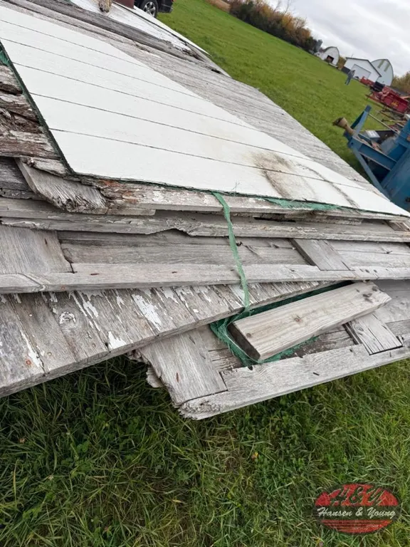 Vintage Wood Shed Doors