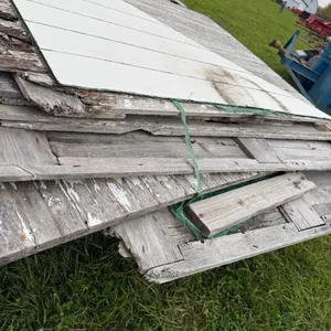 Vintage Wood Shed Doors