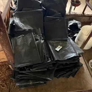 Pile of Round Bale Bags