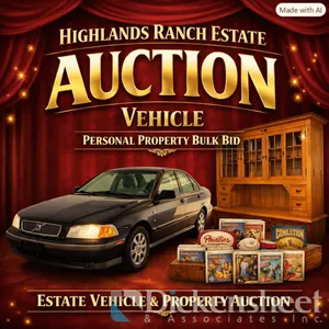 AUCTION INFORMATION/PLEASE DO NOT BID ON THIS LINE