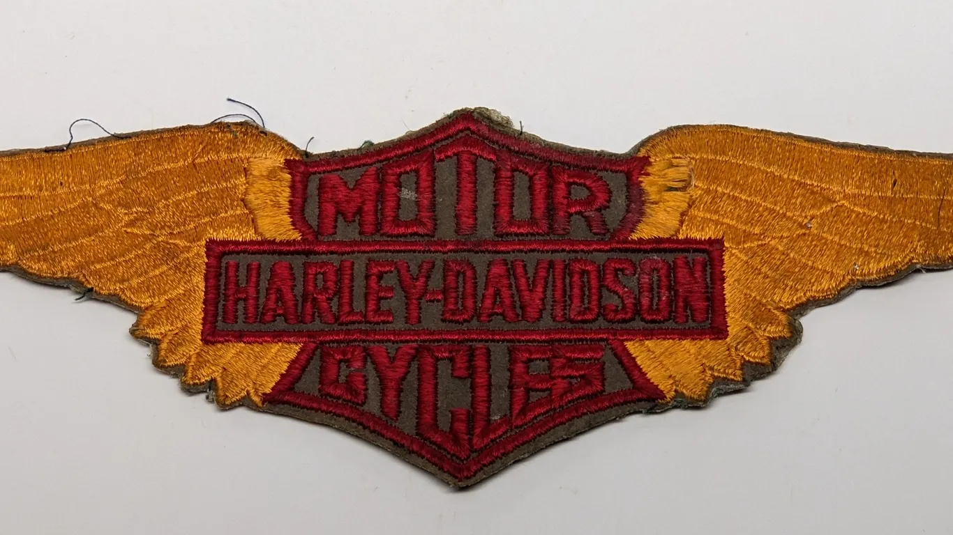 HARLY DAVIDSON MOTORCYCLES BACK PATCH