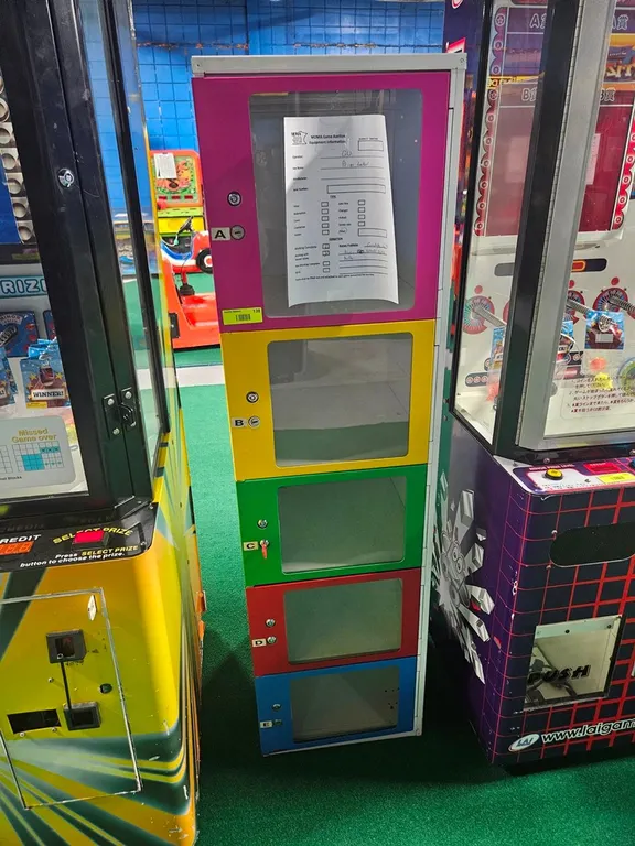Prize Locker, 16"x17.5"x59"