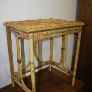 Rattan Side Table