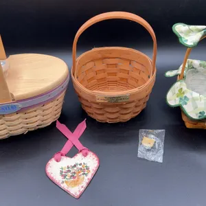 3 Longaberger Baskets - 1999 St. Patrick's Day, 2000 Century Celebration
