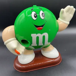 Vintage Green M&M Candy Dispenser