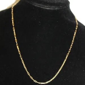 14K Gold Link Necklace