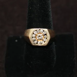 Diamond & 14K Gold Ring
