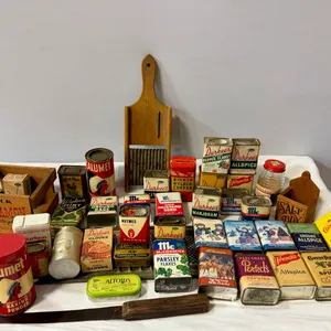 Generations of Spice Tins & More