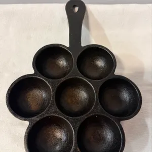 Cast Iron Danish Pancake Ball Pan