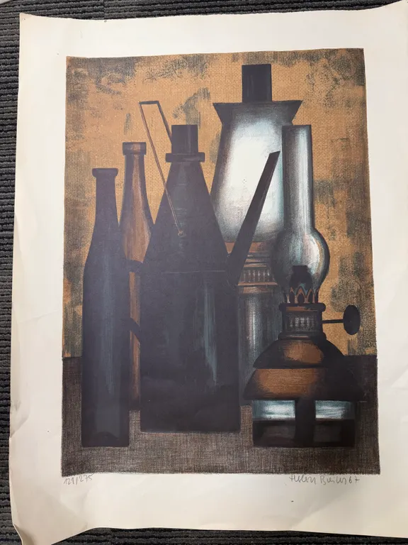 Signed, Numbered Breiter Lithograph