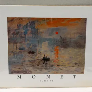 Print of Monet's "Sunrise"