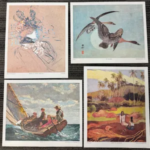 Four Prints of Classic Works of Art