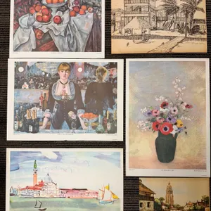 Prints on Paper of Classic Art Works