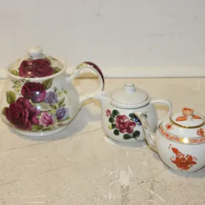 Floral Porcelain Teapots