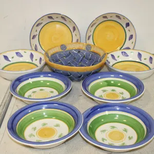 Ceramic Bowls & Basket