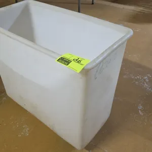 Portable poly ingredient bin 27"×13.5×27"