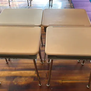 Approx (22)- school desks, (20)- chairs & more
