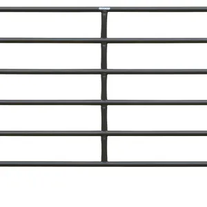 (4) Gunmetal Grey Priefert 12Ft Rough Stock Arena Panel -RSAP12