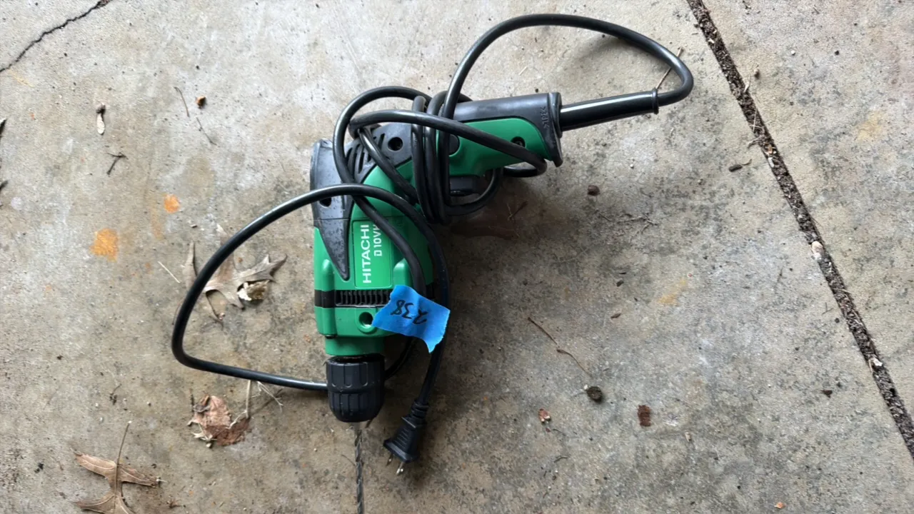 Hitachi electric drill