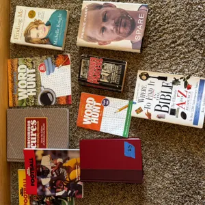Assortment of books