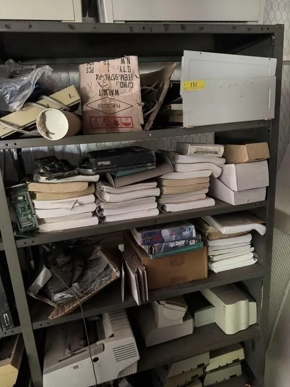 Contents on Shelf. Shelf NOT included.