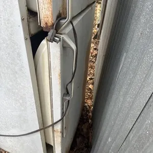 Refrigerator. Has been outside for a few years.