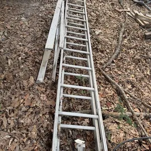 Two ladders. One 6' ladder. One 24'