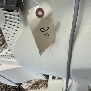 Older computer parts, monitors, keyboards,