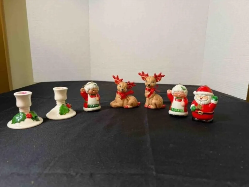 CANDLE HOLDERS, FIGURINE