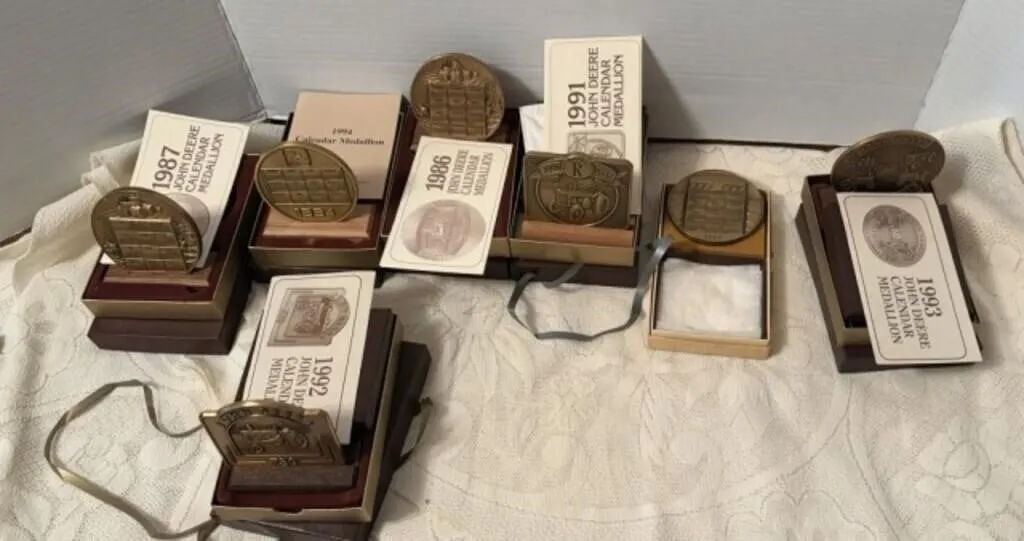 John Deere Commemorative Medallions