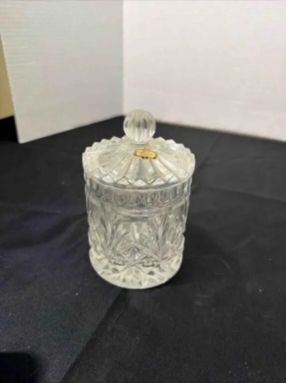 24% LEAD CUT ZAJECAR CRYSTAL CANDY DISH