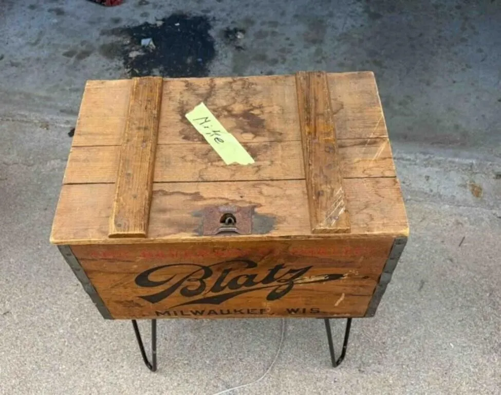 Wood Crate Table/Storage
