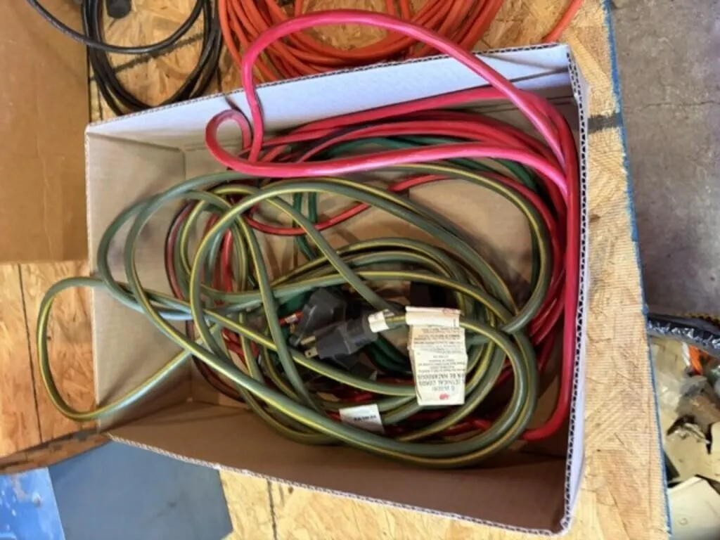 Box of Extension Cords