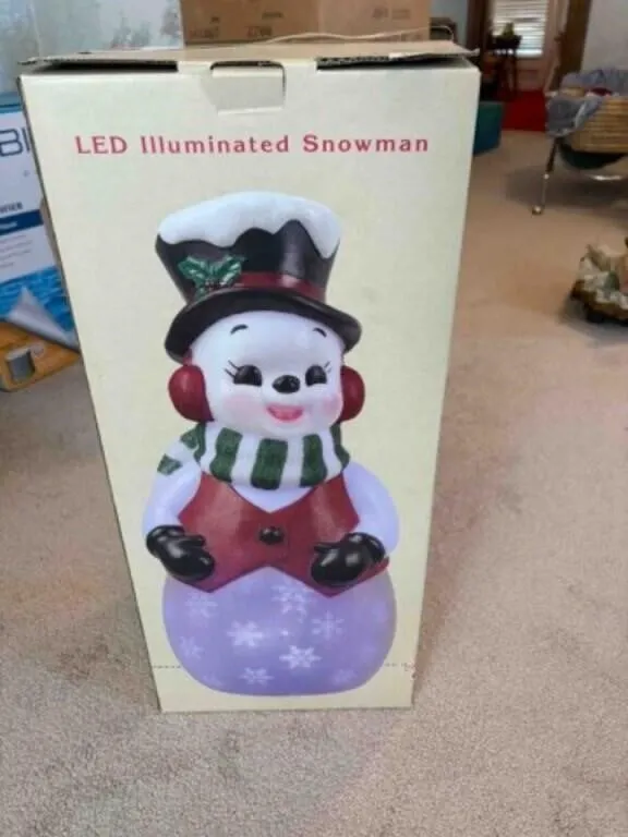 LED SNOWMAN