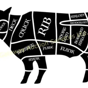 1/4 Beef Cut & Wrap